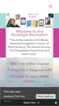 Mobile Screenshot of paradigmrevolution.com